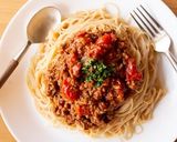 ◎管理栄養士監修◎プロテインミートパスタ作り方5写真