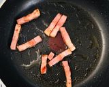 アスパラとベーコンの濃厚カルボナーラ作り方1写真