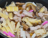 筍と豚ばら肉の炒め煮作り方3写真