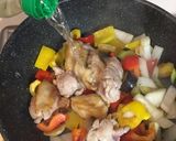 カリッと鶏モモのトマトソース煮込み作り方6写真