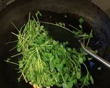 本場の味！清炒豆苗（豆苗の炒め物）作り方8写真