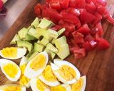 鶏むね肉のコブサラダ作り方2写真