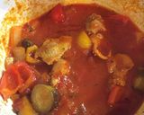 カリッと鶏モモのトマトソース煮込み作り方9写真