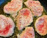 豚ヒレ肉の揚げ焼き蒸しかぼちゃ添え作り方3写真
