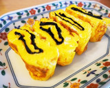 お弁当のお供に☆海苔巻き卵焼き作り方4写真