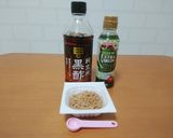 ダイエット＆減塩に簡単！黒酢納豆作り方1写真