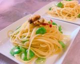 簡単！そら豆でペペロンチーノ作り方8写真