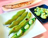 さやのまま!簡単!焼き そら豆作り方3写真