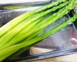 アスパラと白滝の味噌汁作り方1写真