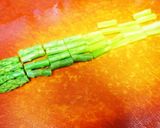 アスパラと白滝の味噌汁作り方2写真