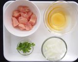 お蕎麦屋さんの親子丼作り方1写真