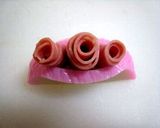 お弁当に*＾-＾*お花ハムかまぼこ作り方4写真
