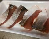 ブリ切り身のしょうゆ麹。作り方1写真
