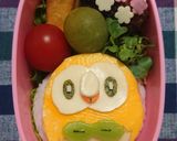 キャラ弁♥️モクロー作り方11写真