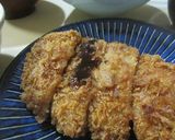 オッサンのとんかつの食べ方作り方1写真
