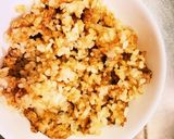 冷凍焼きおにぎりでビビンパ作り方2写真