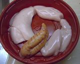お魚捌いたら卵があったよ♫作り方1写真