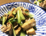 厚揚げと小松菜のオイスターソース炒め作り方8写真
