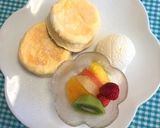 1人分卵1個　ふわふわしっとりパンケーキ作り方13写真
