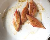カニかまの海苔巻バター焼き作り方4写真