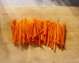鶏むね肉でヘルシー青椒肉絲作り方1写真