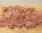 鶏むね肉のチリソースあえ作り方1写真