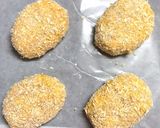 我が家のオーブンで焼くメンチカツ作り方5写真