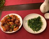 本場の味！清炒豆苗（豆苗の炒め物）作り方14写真