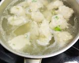 (ホッケ)すり身の味噌汁。作り方5写真
