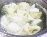 簡単♪カリフラワーとカブのゆかりサラダ作り方1写真