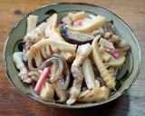 筍と豚ばら肉の炒め煮作り方5写真