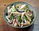 筍と豚ばら肉の炒め煮作り方6写真