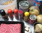 ひき肉とひよこ豆のスパイシーキーマカレー作り方1写真