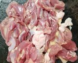 親鳥もも肉のだしまろ酢和え作り方2写真