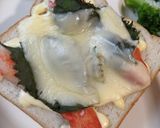 カニかまトースト作り方8写真