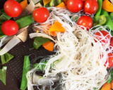 野菜と卵春雨の肉なし中華炒め作り方16写真
