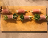 レンジで簡単！玉ねぎソースで頂くの豚巻き作り方4写真