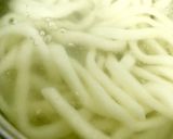 伊勢うどん ねぎだく、ごまだくで。作り方1写真