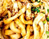 伊勢うどん ねぎだく、ごまだくで。作り方3写真