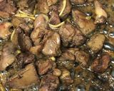 鶏レバーの甘辛しょうが煮 簡単作り方5写真