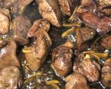 鶏レバーの甘辛しょうが煮 簡単作り方6写真