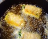 チーズ入りケールくるくるとんかつ作り方4写真
