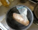 スモークポットで作る鶏モモ肉の燻製作り方2写真