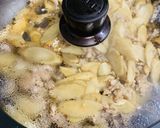 ゴボウとひき肉の炒め煮作り方4写真
