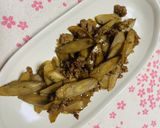 ゴボウとひき肉の炒め煮作り方5写真