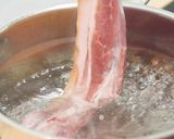 薄切り豚肉のにんにくソースかけ作り方2写真