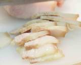 薄切り豚肉のにんにくソースかけ作り方6写真