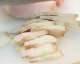 薄切り豚肉のにんにくソースかけ作り方6写真