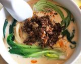 ☆旦那大絶賛☆本格豆乳坦々うどん作り方7写真