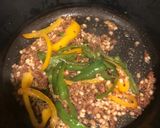ピーマンと豚ひき肉のレタス包み作り方3写真